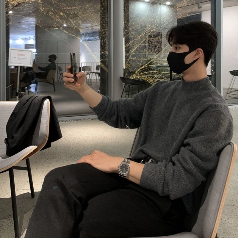 Urban Minimalist Turtleneck Sweater