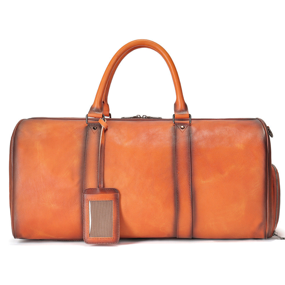 Men's Weekend Bag Cowhide Leather