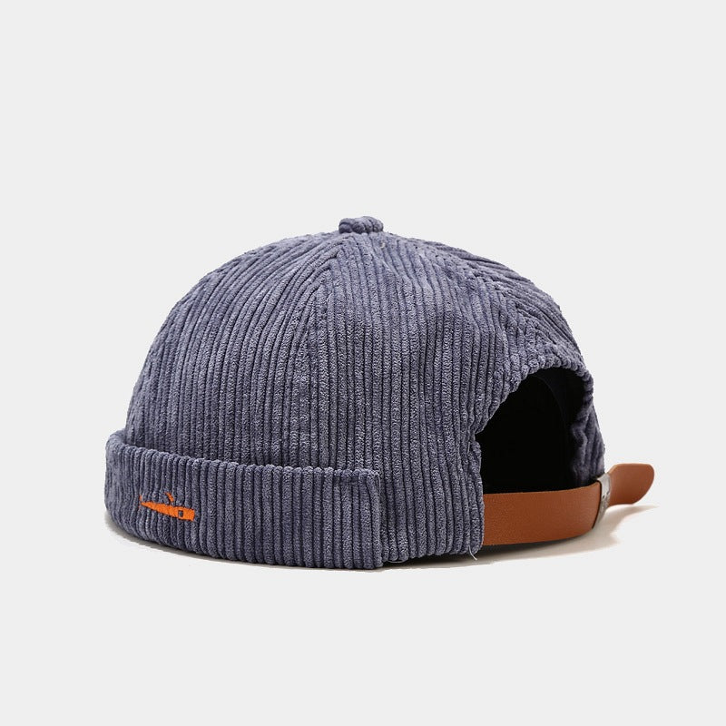 Corduroy Shark Docker Hat