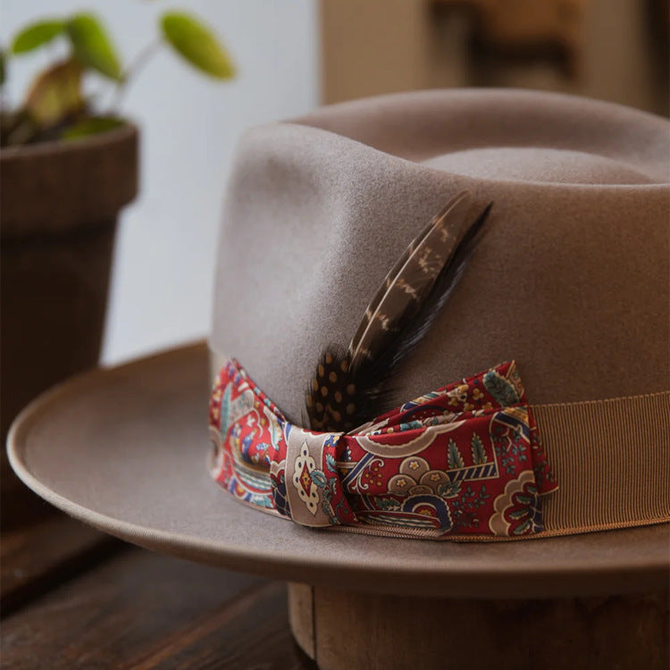 Fedora Top Hat Beige