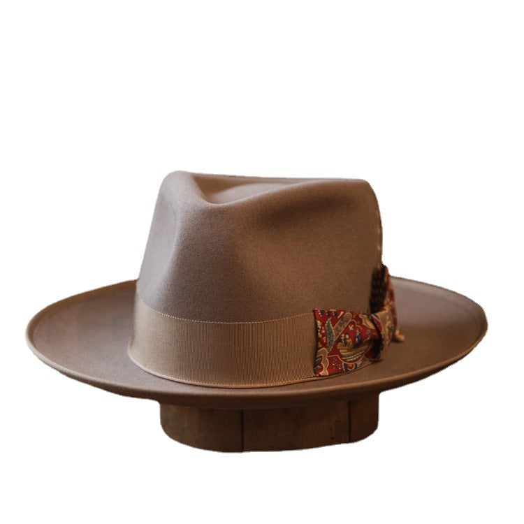 Fedora Top Hat Beige