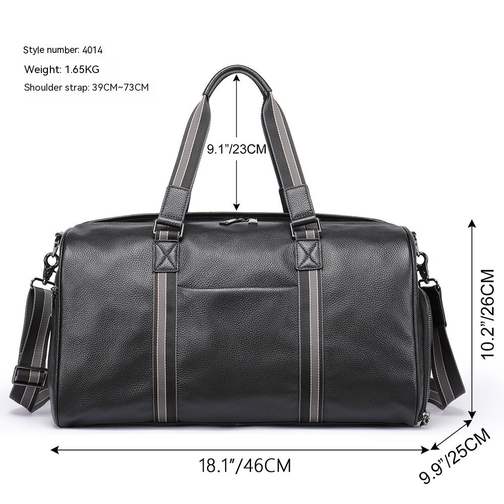 Men's Weekend Bag Cowhide Leather