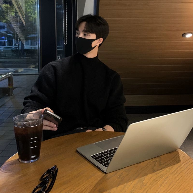 Urban Minimalist Turtleneck Sweater