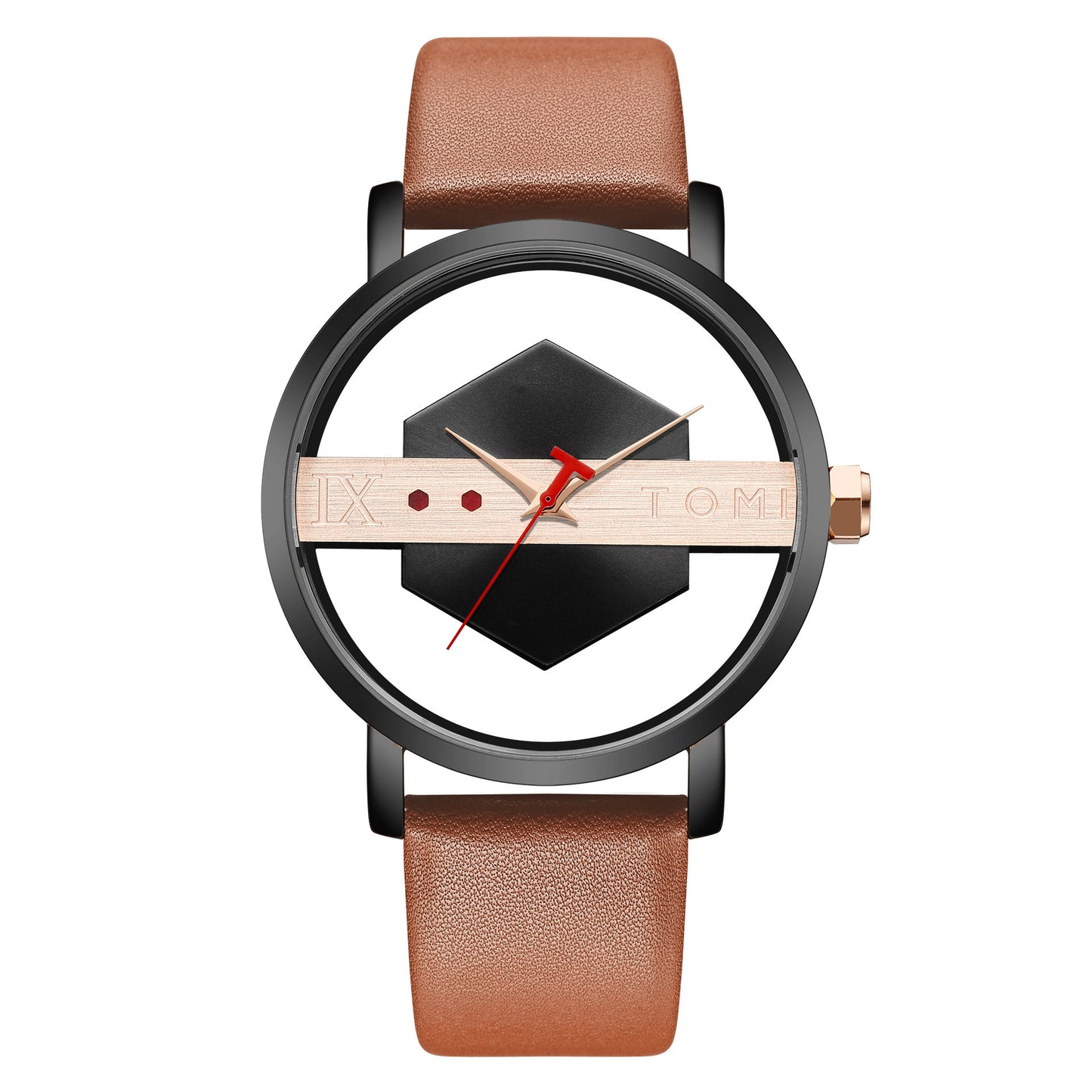 IX TOMI Hollow Out See-through Watch