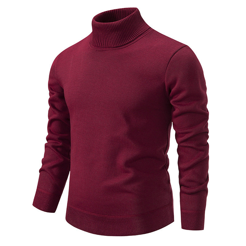 Luxe Turtleneck Knit Sweater