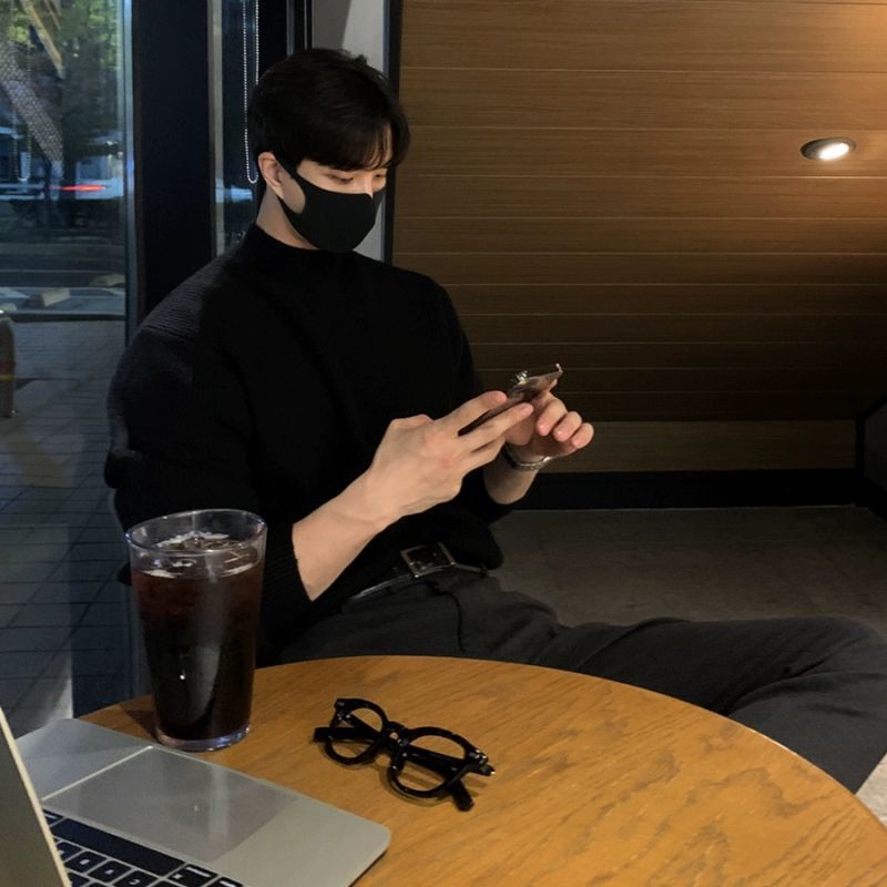 Urban Minimalist Turtleneck Sweater