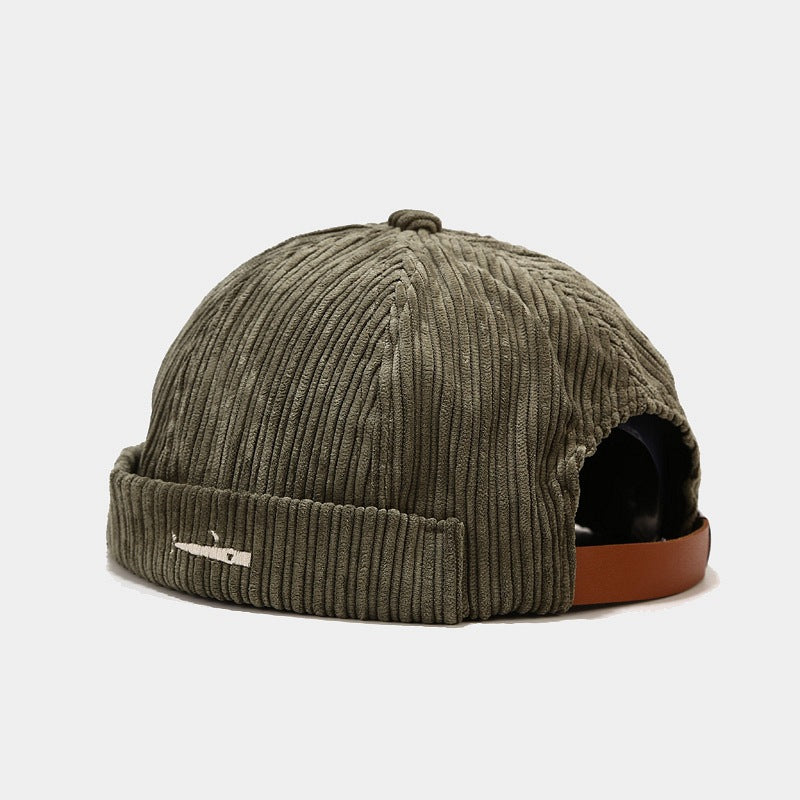 Corduroy Shark Docker Hat
